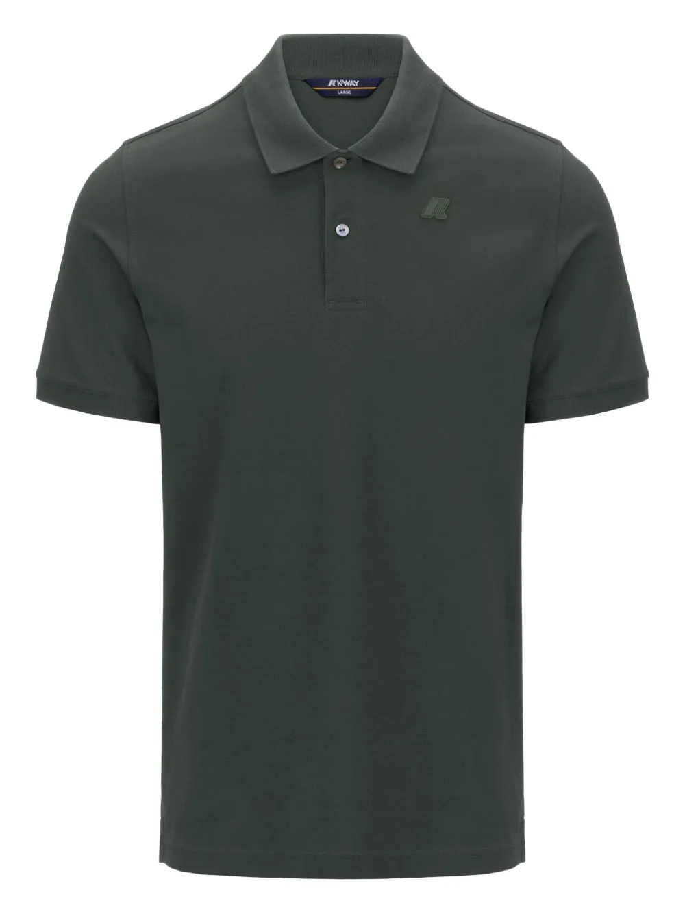 Рубашка-поло с нашивкой-логотипом K-Way, зеленый
Рубашка-поло с нашивкой-логотипом K-Way, зеленый