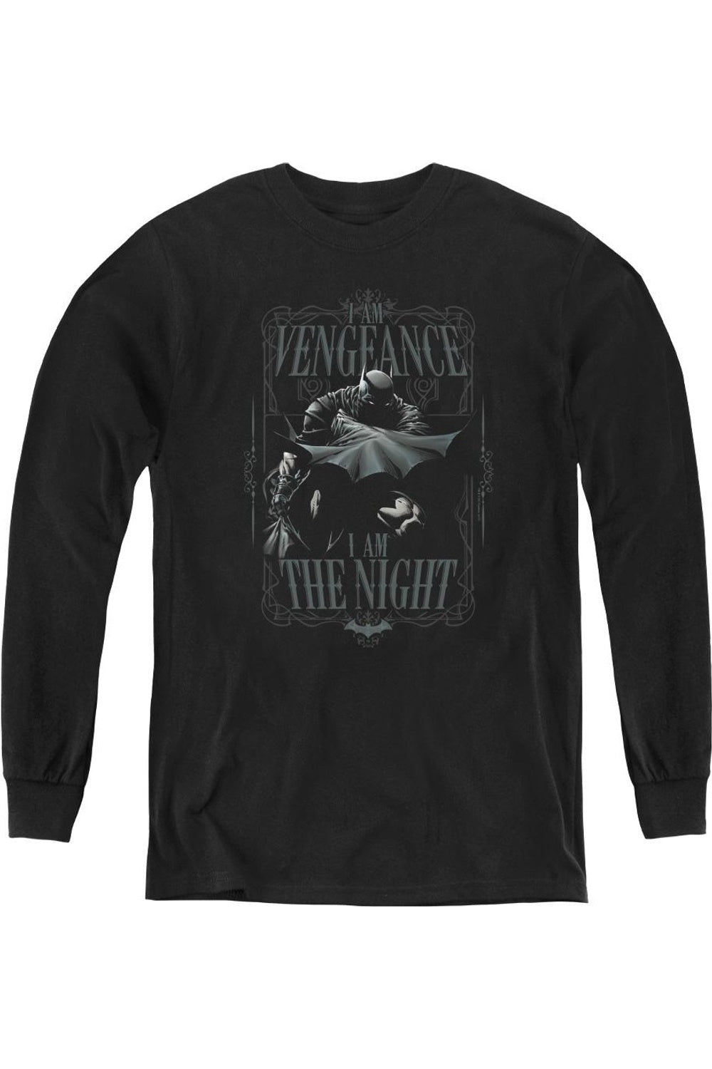 Футболка с длинным рукавом Batman I Am Youth Gildan, черный
Футболка с длинным рукавом Batman I Am Youth Gildan, черный