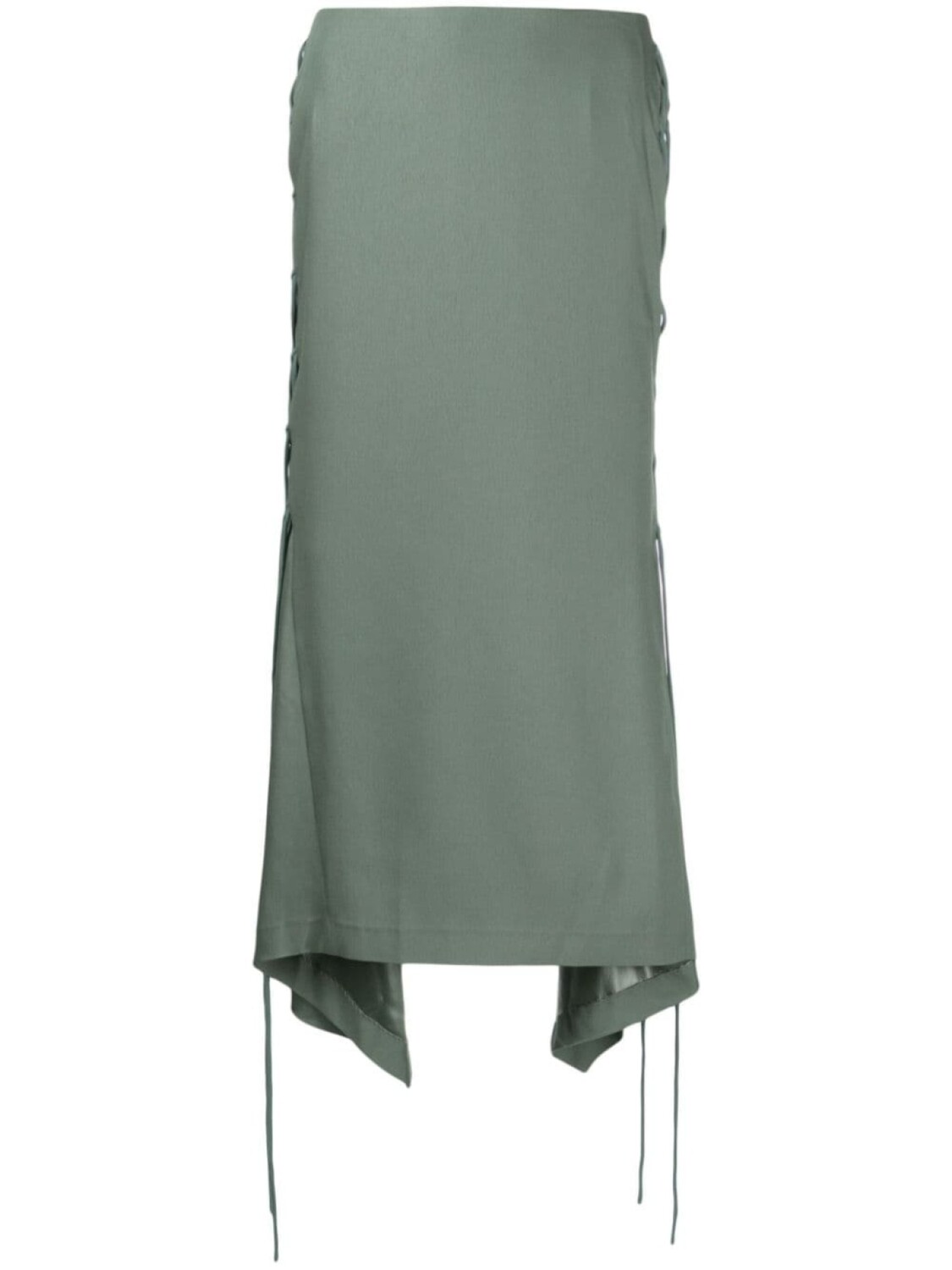 Juun.J юбка миди на шнуровке, зеленый
Juun.J юбка миди на шнуровке, зеленый