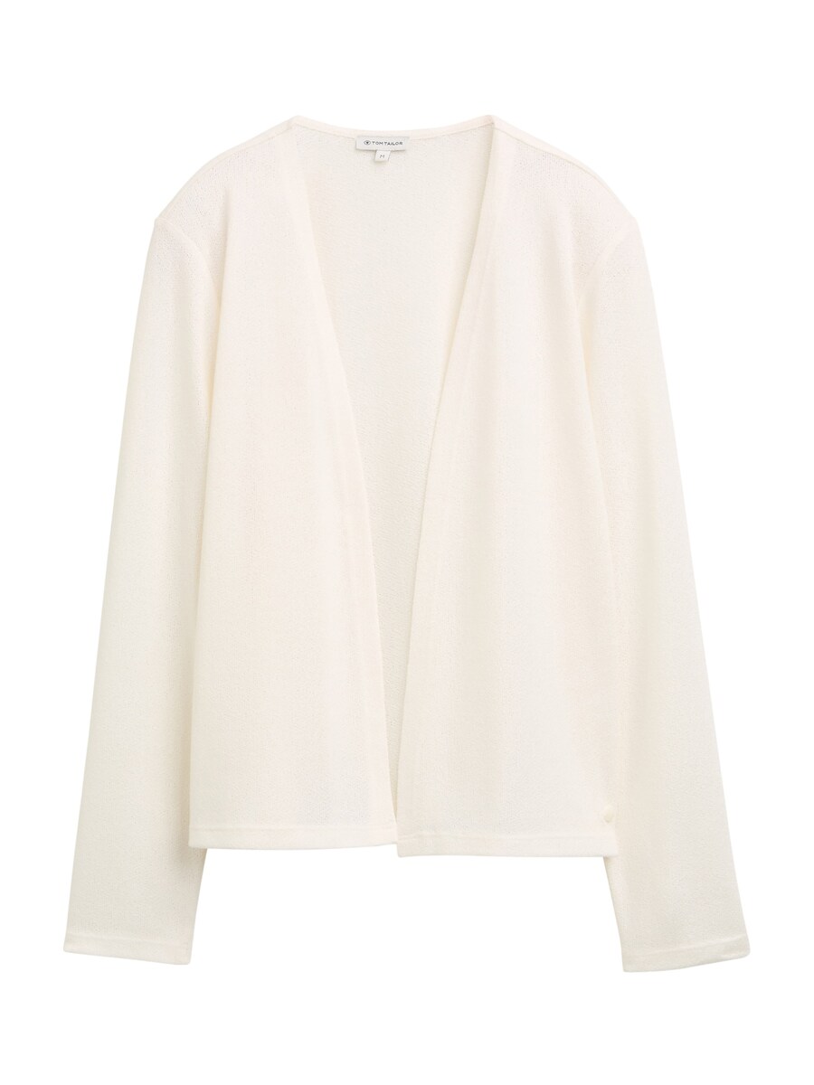 Вязаный кардиган TOM TAILOR, белый
Вязаный кардиган TOM TAILOR, белый