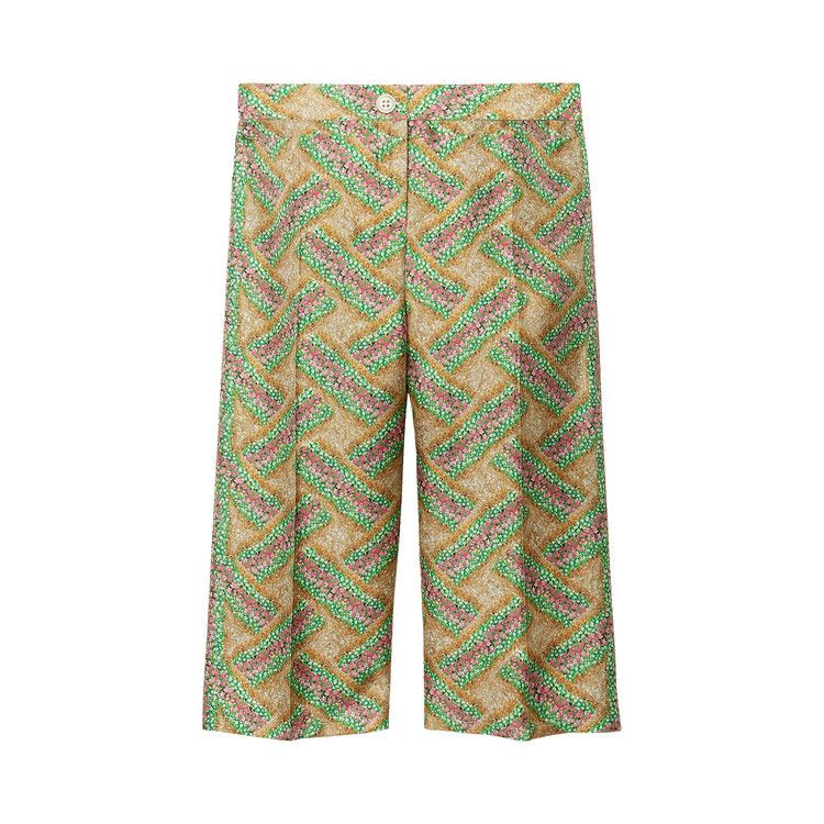Брюки Gucci Kids Geo Printed Silk Pants, Green
Брюки Gucci Kids Geo Printed Silk Pants, Green