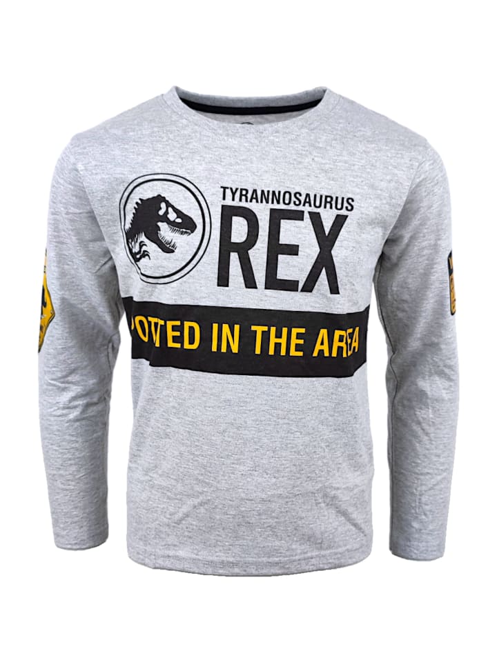Рубашка с длинным рукавом Jurassic World, серый
Рубашка с длинным рукавом Jurassic World, серый