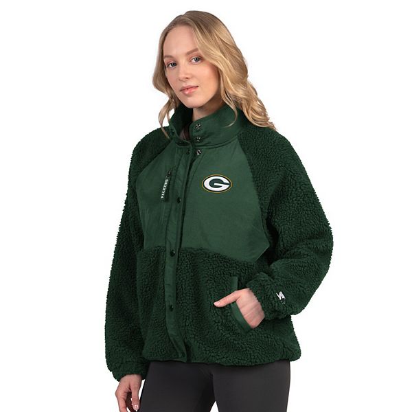 Женская зеленая куртка sherpa green bay packers on the ball Starter
Женская зеленая куртка sherpa green bay packers on the ball Starter