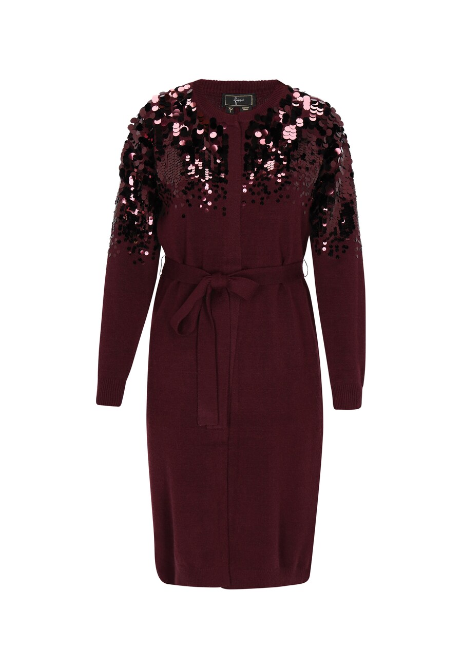 Вязаный кардиган faina, бургундия
Вязаный кардиган faina, бургундия