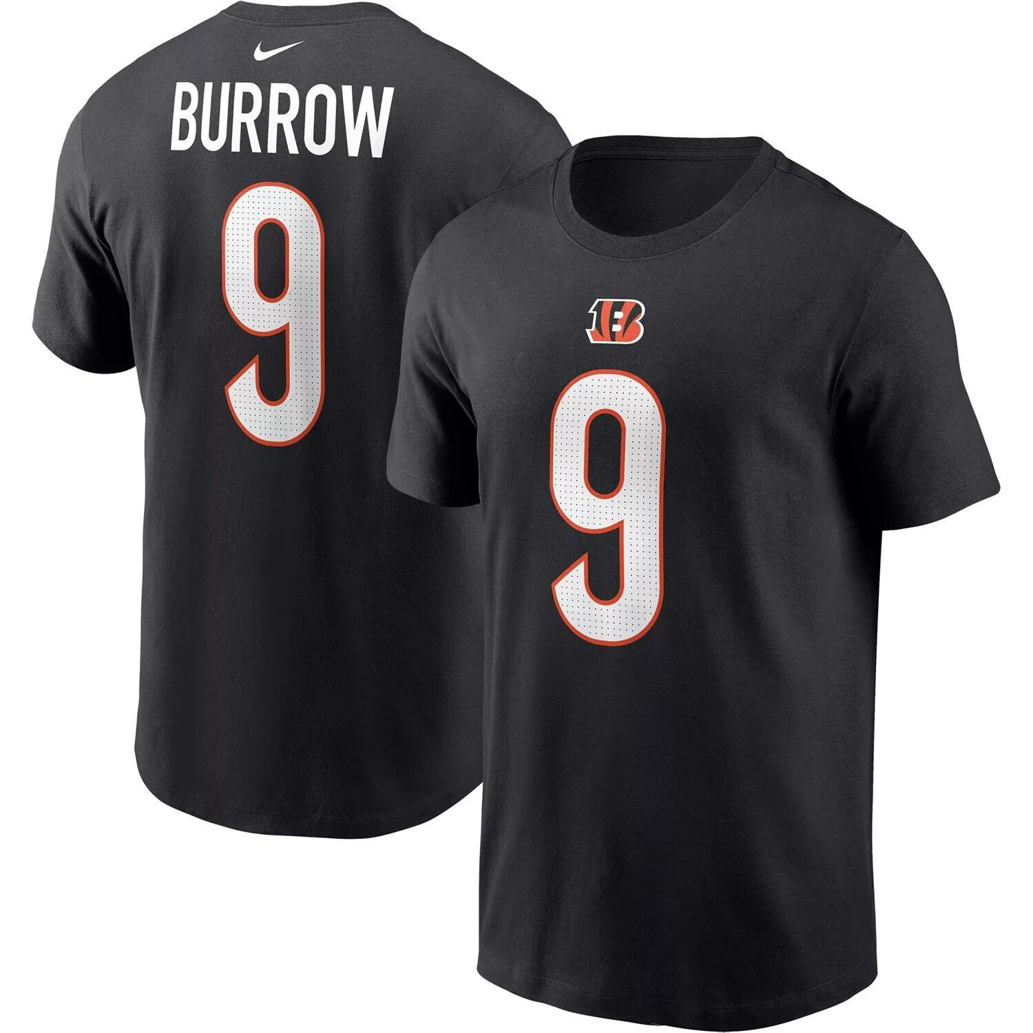 Мужская черная футболка с именем и номером игрока Cincinnati Bengals Joe Burrow Nike, Черный, Мужская черная футболка с именем и номером игрока Cincinnati Bengals Joe Burrow Nike
Мужская черная футболка с именем и номером игрока Cincinnati Bengals Joe Burrow Nike, Черный, Мужская черная футболка с именем и номером игрока Cincinnati Bengals Joe Burrow Nike