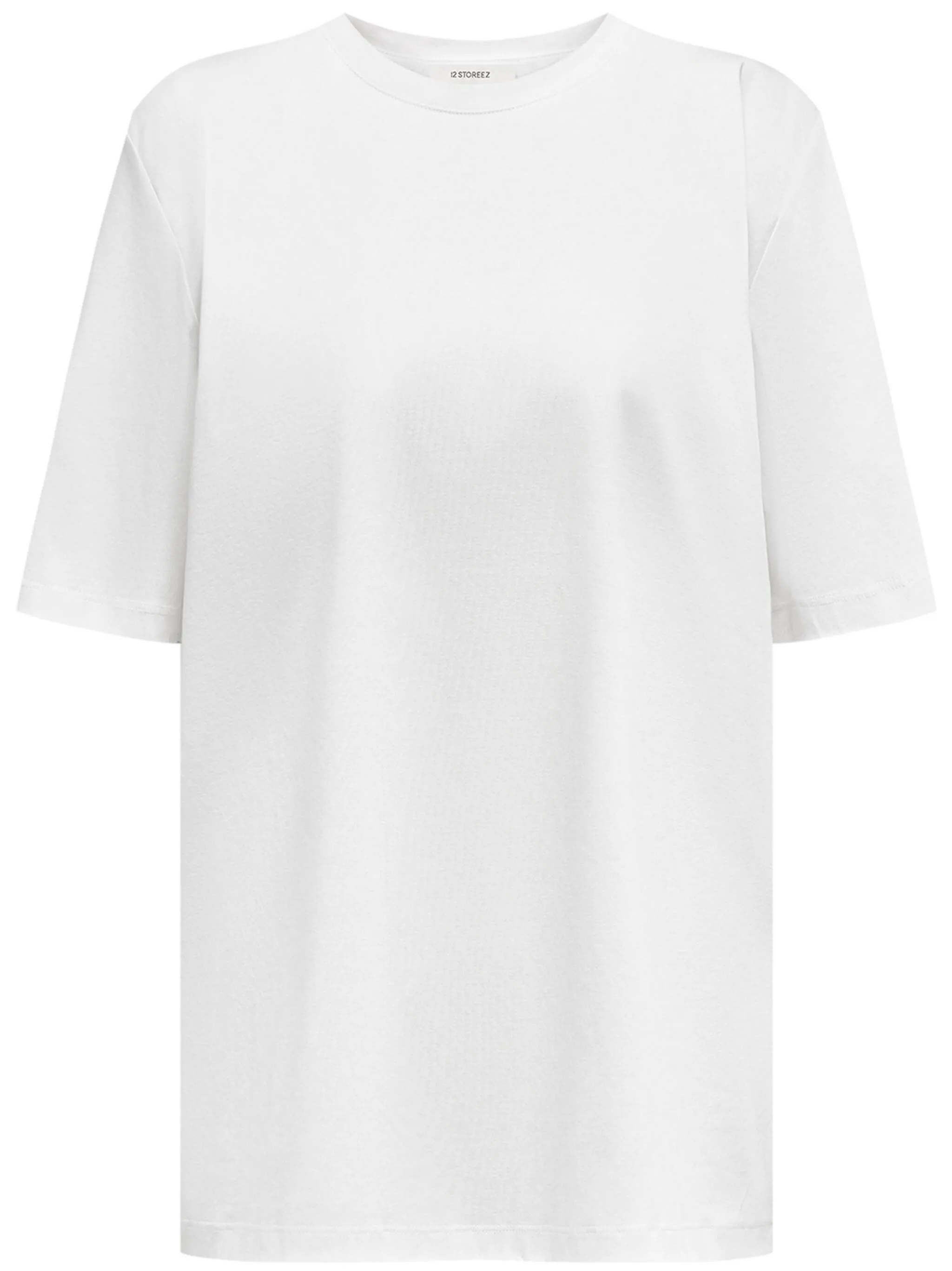 Футболка с круглым вырезом 12 Storeez, белый
Футболка с круглым вырезом 12 Storeez, белый