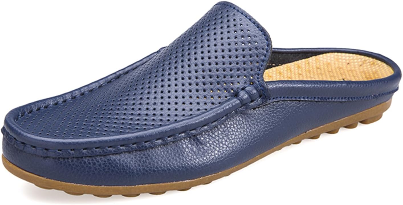 Мужские кожаные мюли без задника Didopery, синий
Мужские кожаные мюли без задника Didopery, синий