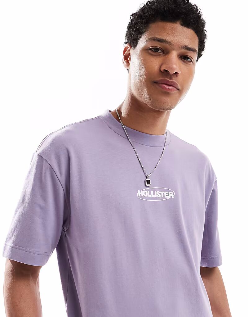 Футболка Hollister с маленьким объемным логотипом и пузырьками, охлаждающая, фиолетового цвета
Футболка Hollister с маленьким объемным логотипом и пузырьками, охлаждающая, фиолетового цвета