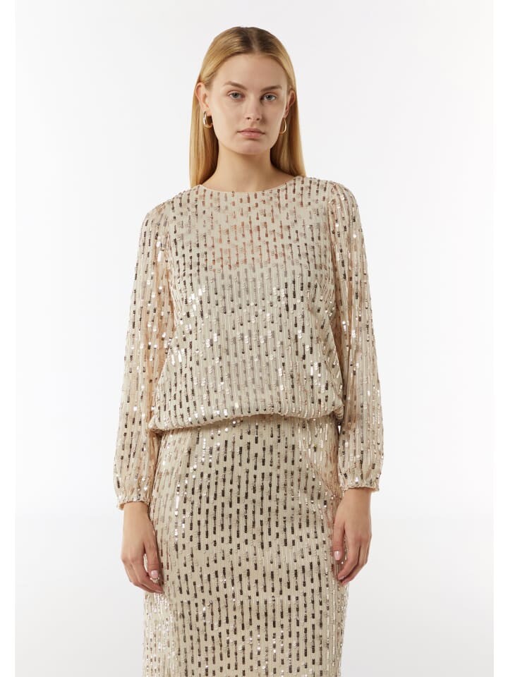 Блуза comma Bluse langarm, бежевый
Блуза comma Bluse langarm, бежевый