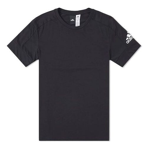 Футболка дышащие уютные повседневные с круглым вырезом Adidas, черный
Футболка дышащие уютные повседневные с круглым вырезом Adidas, черный