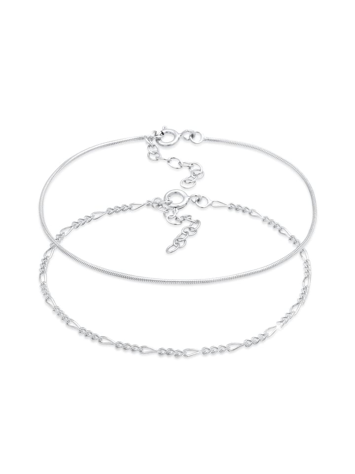 Elli Браслет Фигаро из серебра 925 пробы
Elli Браслет Фигаро из серебра 925 пробы