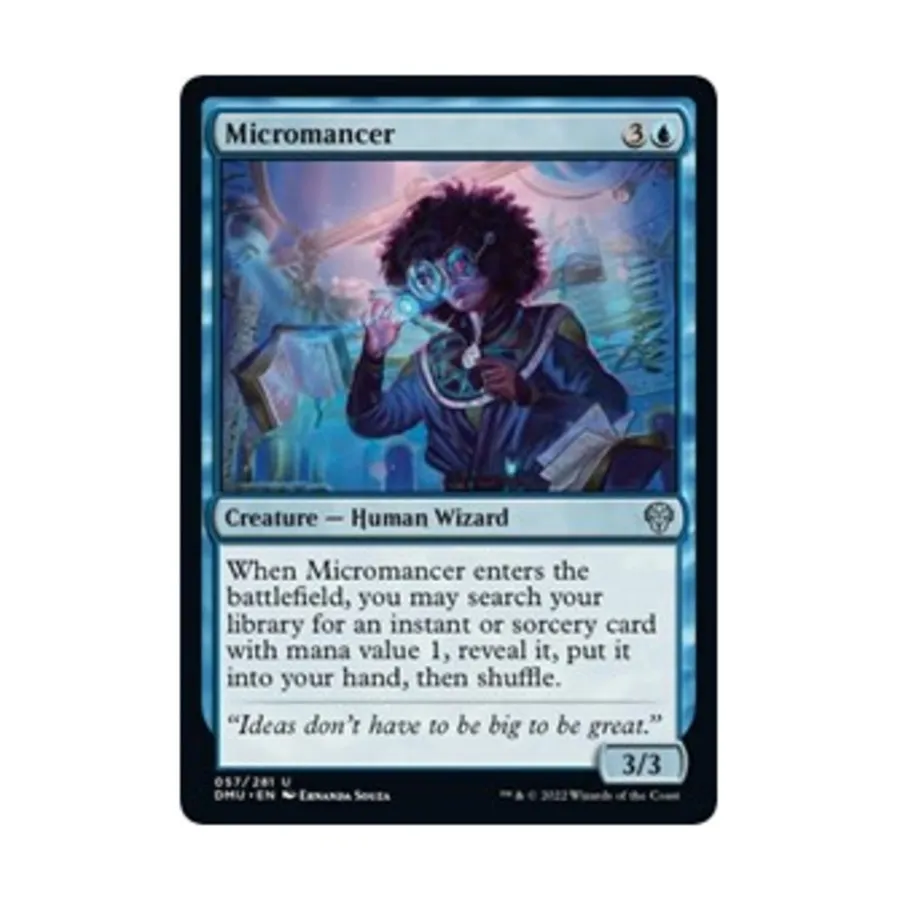 CCG Микромант (U), MTG - Dominaria United
CCG Микромант (U), MTG - Dominaria United