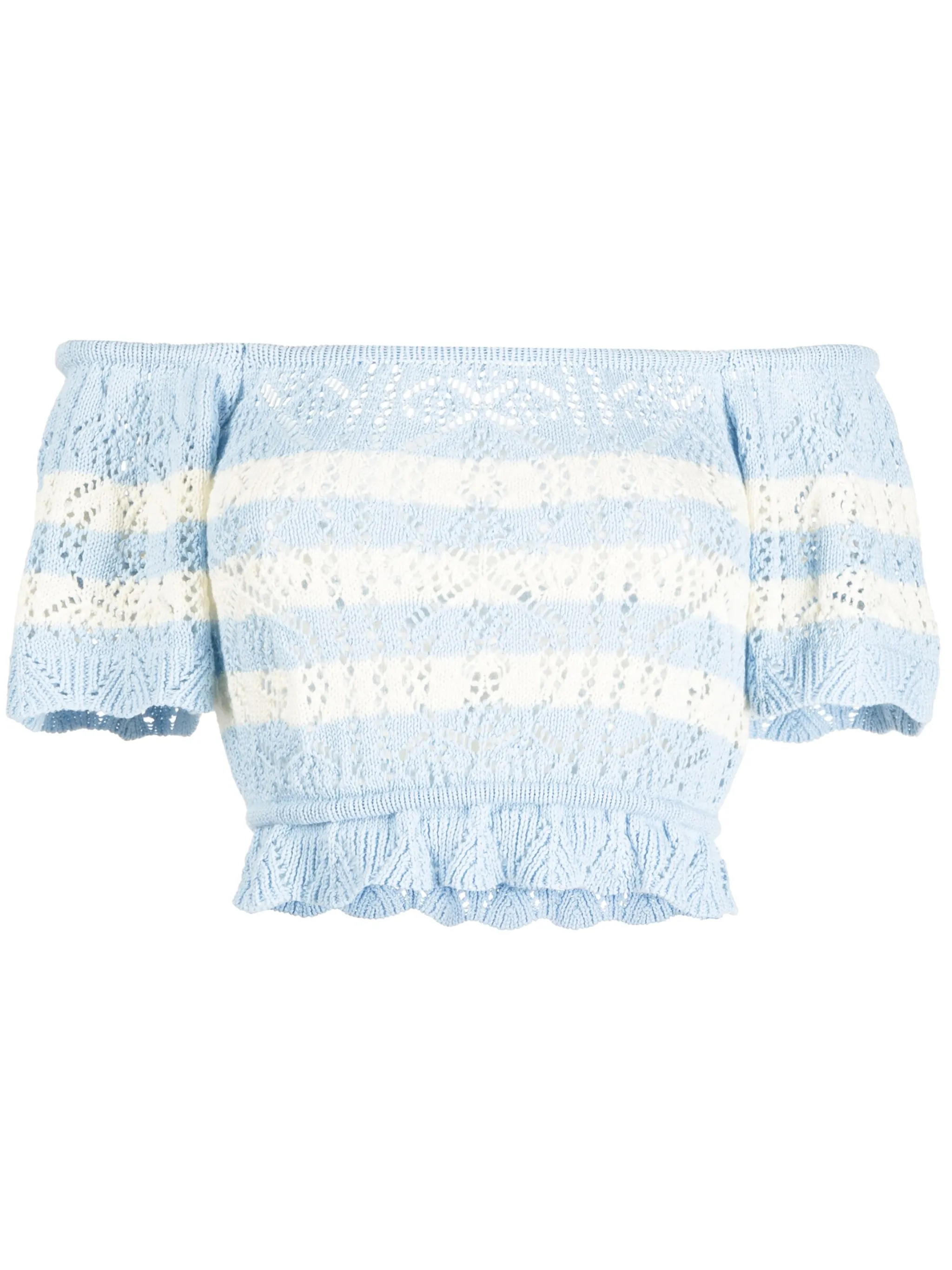 Вязаный топ с открытыми плечами B+Ab, синий
Вязаный топ с открытыми плечами B+Ab, синий