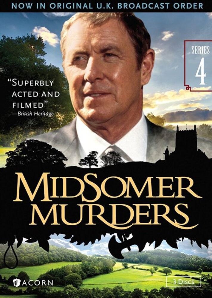 Диск DVD Midsomer Murders: Series 4
Диск DVD Midsomer Murders: Series 4
