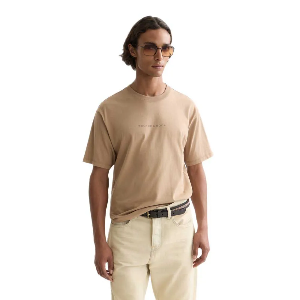 Футболка с коротким рукавом Scotch & Soda Seasonal Core 182355, бежевый
Футболка с коротким рукавом Scotch & Soda Seasonal Core 182355, бежевый