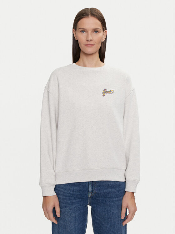 Толстовка свободного кроя Gant, серый
Толстовка свободного кроя Gant, серый
