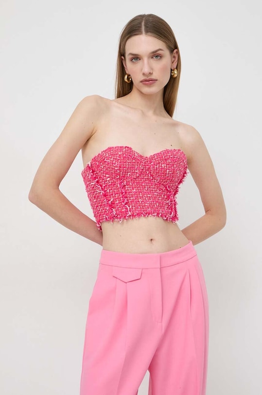 Топ Patrizia Pepe, розовый 
Топ Patrizia Pepe, розовый