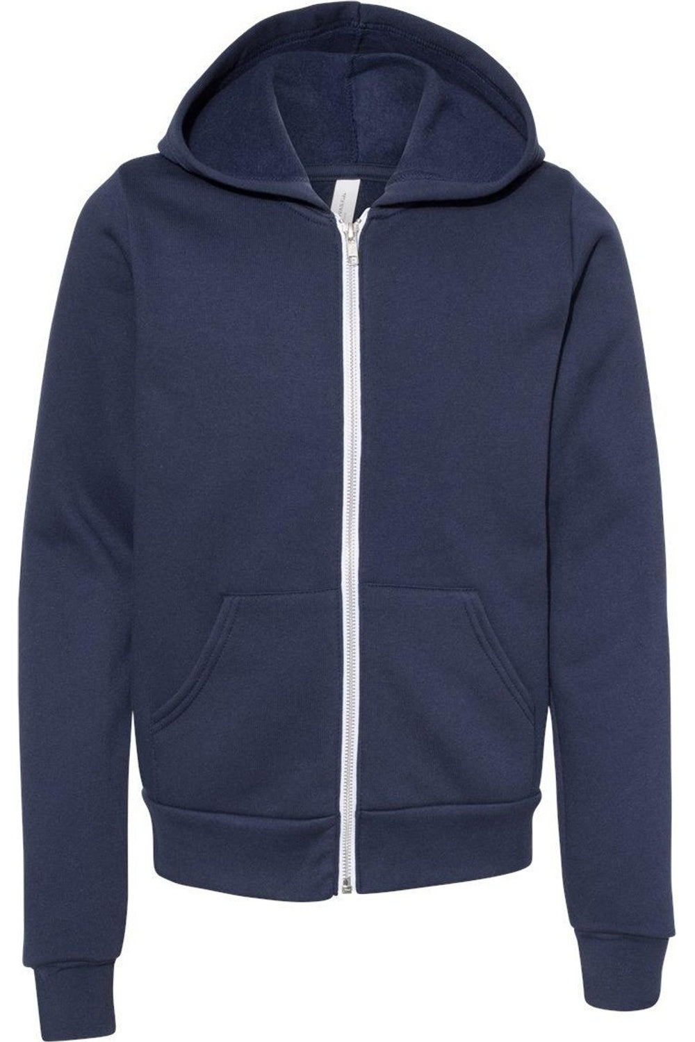 BELLA + CANVAS Молодежная флисовая толстовка с полной застежкой-молнией, темно-синий
BELLA + CANVAS Молодежная флисовая толстовка с полной застежкой-молнией, темно-синий