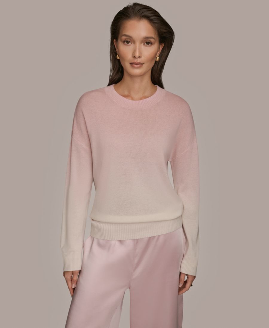 Женская футболка с длинными рукавами и круглым вырезом Donna Karan Weekend, Cream/Pink Wisteria, Розовый, Женская футболка с длинными рукавами и круглым вырезом Donna Karan Weekend, Cream/Pink Wisteria
Женская футболка с длинными рукавами и круглым вырезом Donna Karan Weekend, Cream/Pink Wisteria, Розовый, Женская футболка с длинными рукавами и круглым вырезом Donna Karan Weekend, Cream/Pink Wisteria