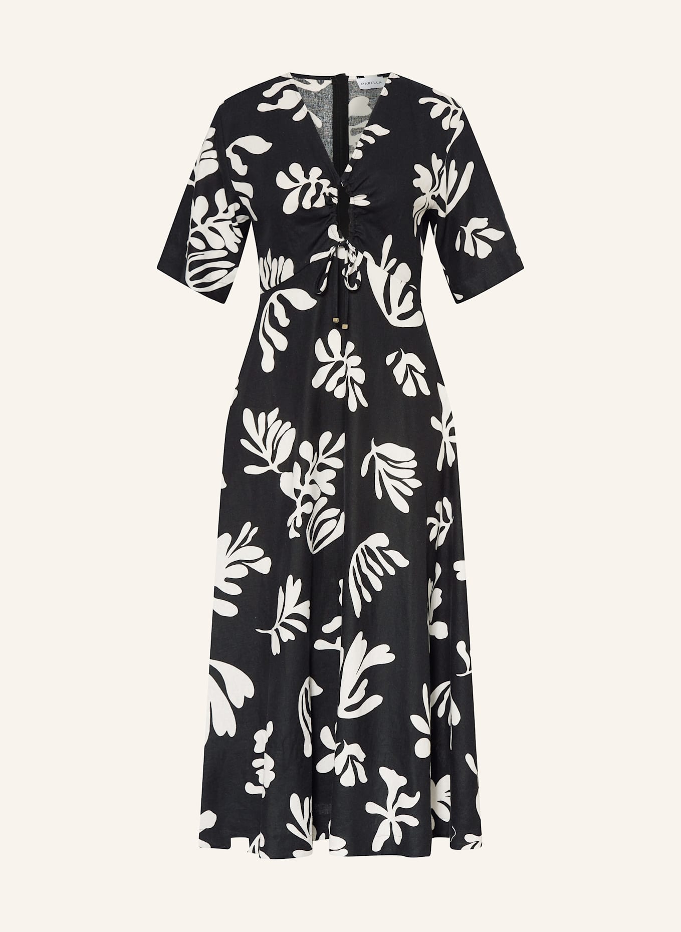 Платье со льном Marella, черный
Платье со льном Marella, черный