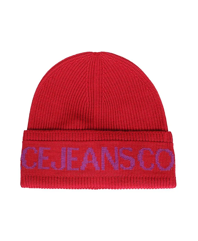 Вязаная шапка с логотипом контрастного цвета. Versace Jeans Couture, розовый
Вязаная шапка с логотипом контрастного цвета. Versace Jeans Couture, розовый