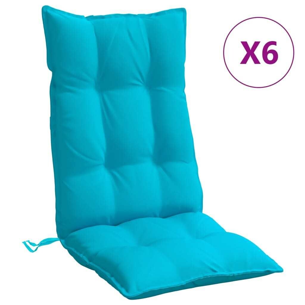 VidaXL Подушки для высокой спинки 6 шт. Ткань Оксфорд Бирюзового цвета., бирюзовый
VidaXL Подушки для высокой спинки 6 шт. Ткань Оксфорд Бирюзового цвета., бирюзовый
