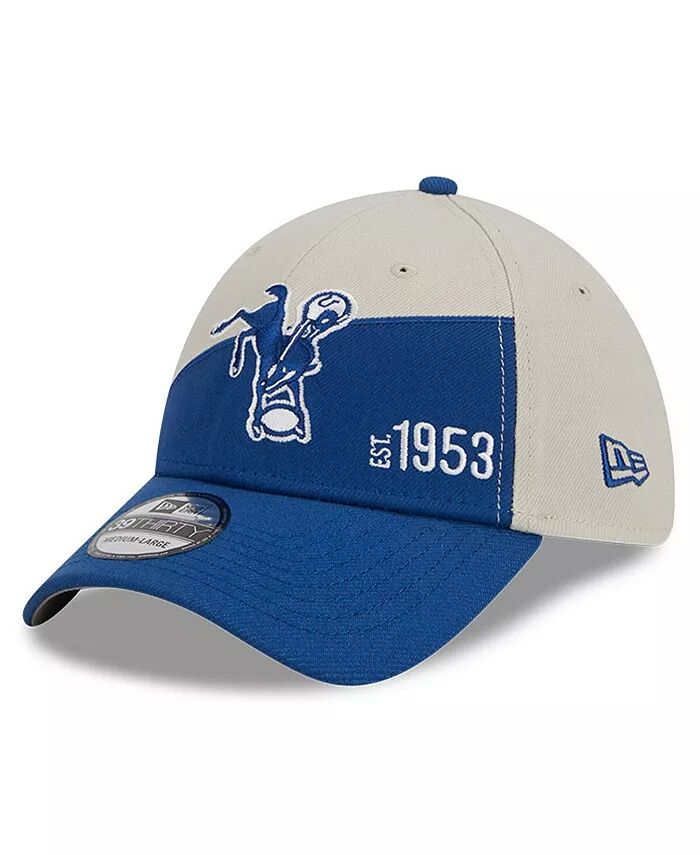 Мужская кремовая кепка Royal Indianapolis Colts 2023 Sideline Historic 39THIRTY Flex New Era
Мужская кремовая кепка Royal Indianapolis Colts 2023 Sideline Historic 39THIRTY Flex New Era
