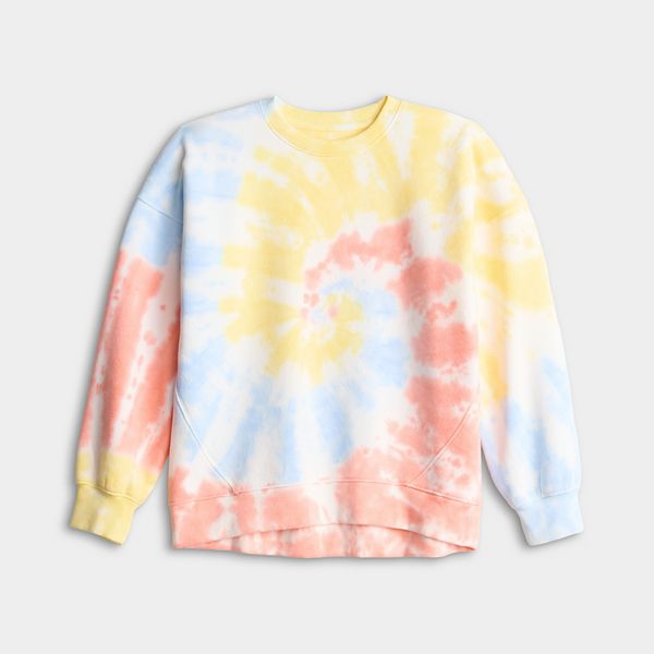 Детская толстовка с круглым вырезом для девочек 6-20 лет в размерах regular и plus So, Beachy Dye
Детская толстовка с круглым вырезом для девочек 6-20 лет в размерах regular и plus So, Beachy Dye