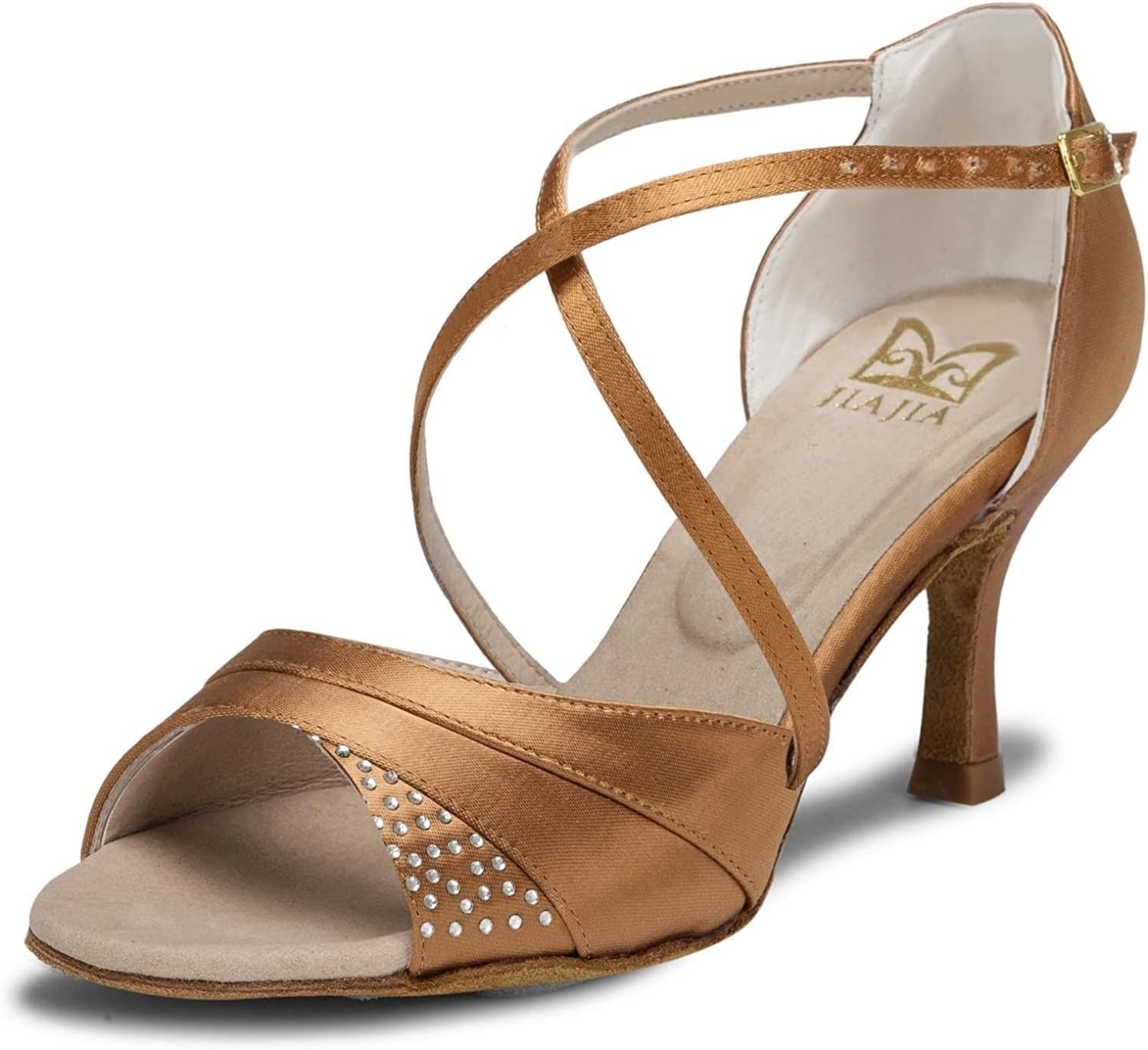Туфли на каблуке для женщин Латиноамериканские женские сандалии Каблук 2,7'' Расклешенный Каблук Супер атласные танцевальные туфли (Цвет: слоновая кость, Размер: 5,5 UK) Generic, 5.5 UK Tan
Туфли на каблуке для женщин Латиноамериканские женские сандалии Каблук 2,7'' Расклешенный Каблук Супер атласные танцевальные туфли (Цвет: слоновая кость, Размер: 5,5 UK) Generic, 5.5 UK Tan