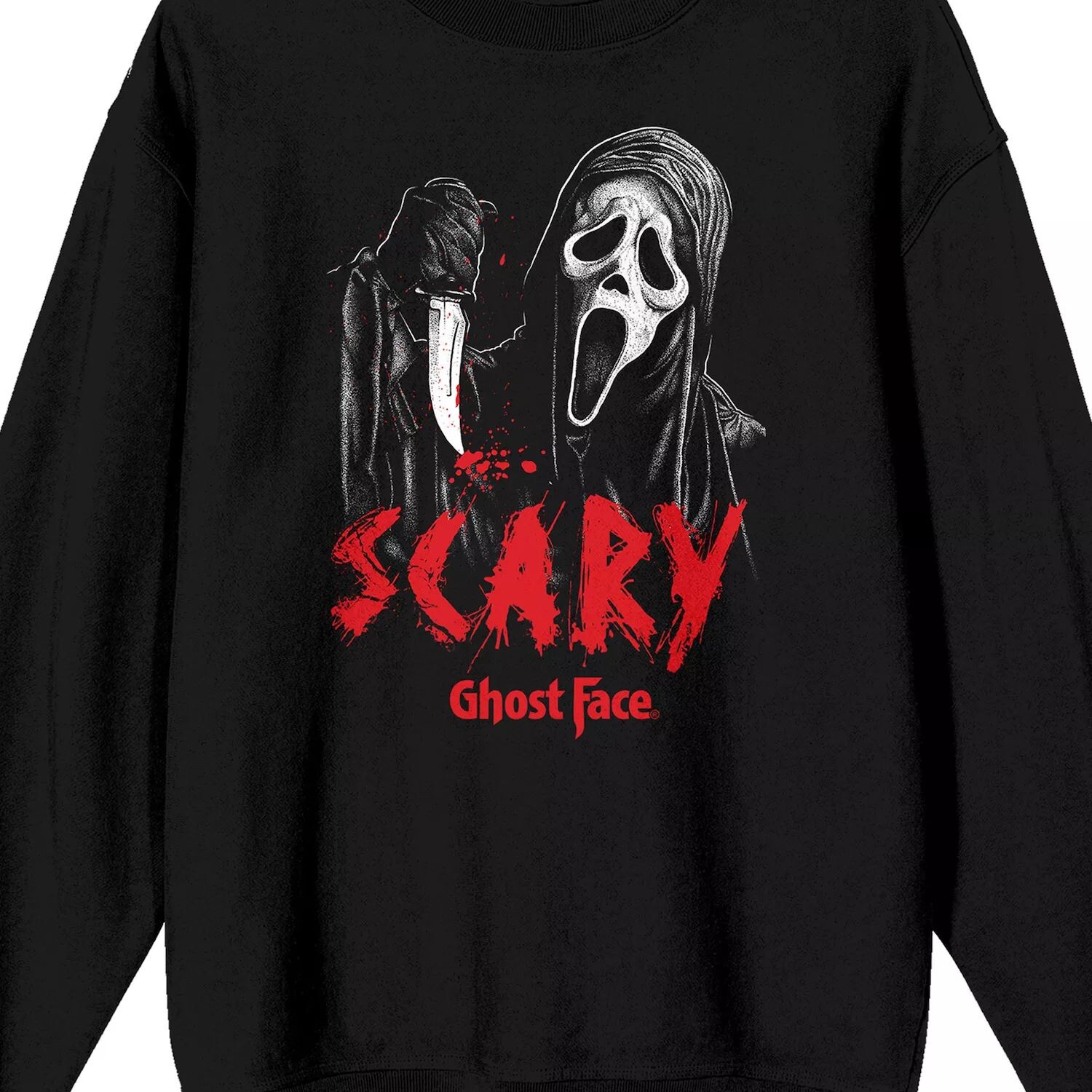 Мужская толстовка с пугающей маской Ghostface Licensed Character
Мужская толстовка с пугающей маской Ghostface Licensed Character