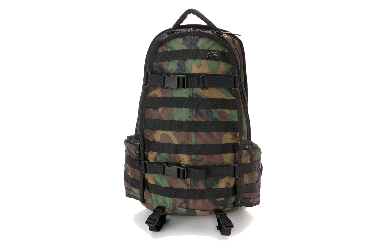 Nike Полиэстеровый рюкзак обычный унисекс камуфляж
Nike Полиэстеровый рюкзак обычный унисекс камуфляж