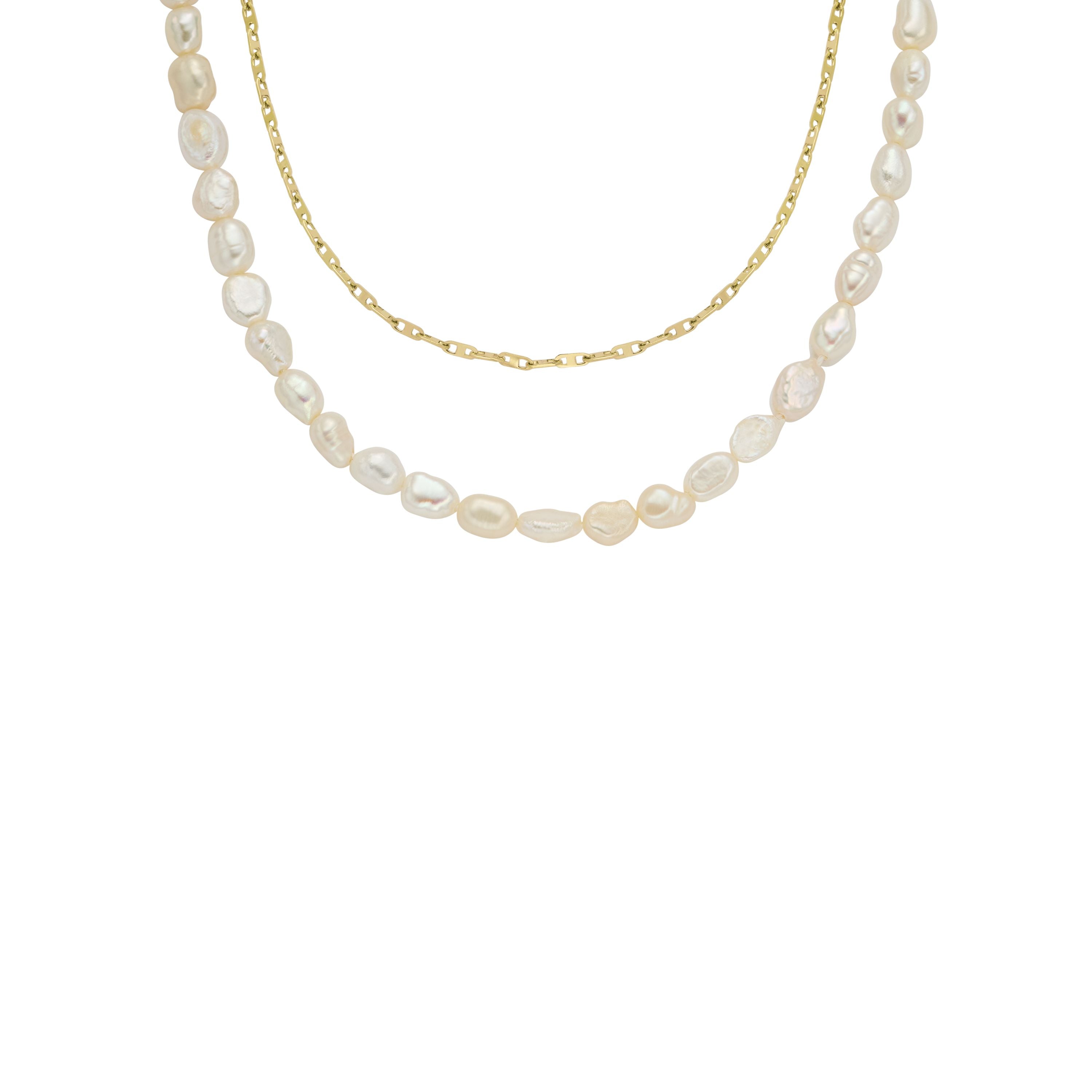 Женское ожерелье Fossil Heritage Pearl D-Link с белым пресноводным жемчугом и искусственным жемчугом Fossil, золотой
Женское ожерелье Fossil Heritage Pearl D-Link с белым пресноводным жемчугом и искусственным жемчугом Fossil, золотой