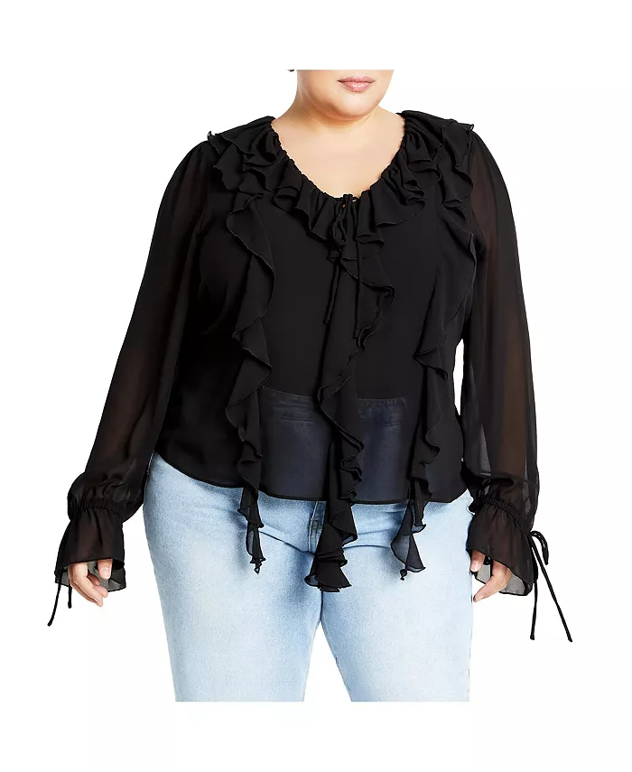 Топ Felix Plus Size CITY CHIC, черный
Топ Felix Plus Size CITY CHIC, черный