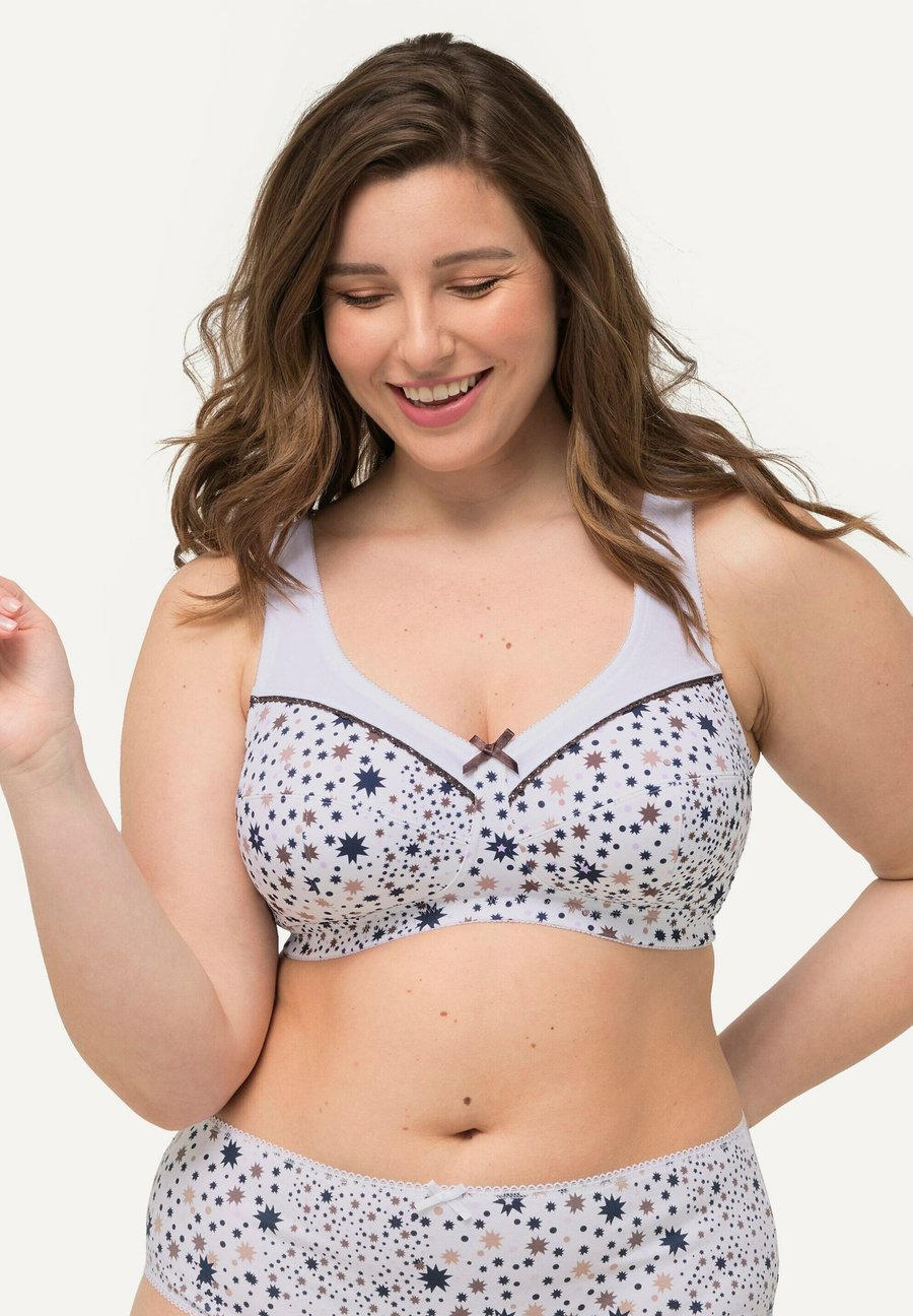 Бюстгальтер Ulla Popken STAR RELIEF, Snow White/White
Бюстгальтер Ulla Popken STAR RELIEF, Snow White/White
