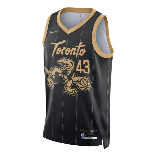 Майка Nike x NBA Toronto Raptors City 20-21 Edition Jersey 'Pascal Siakam 43', черный
Майка Nike x NBA Toronto Raptors City 20-21 Edition Jersey 'Pascal Siakam 43', черный