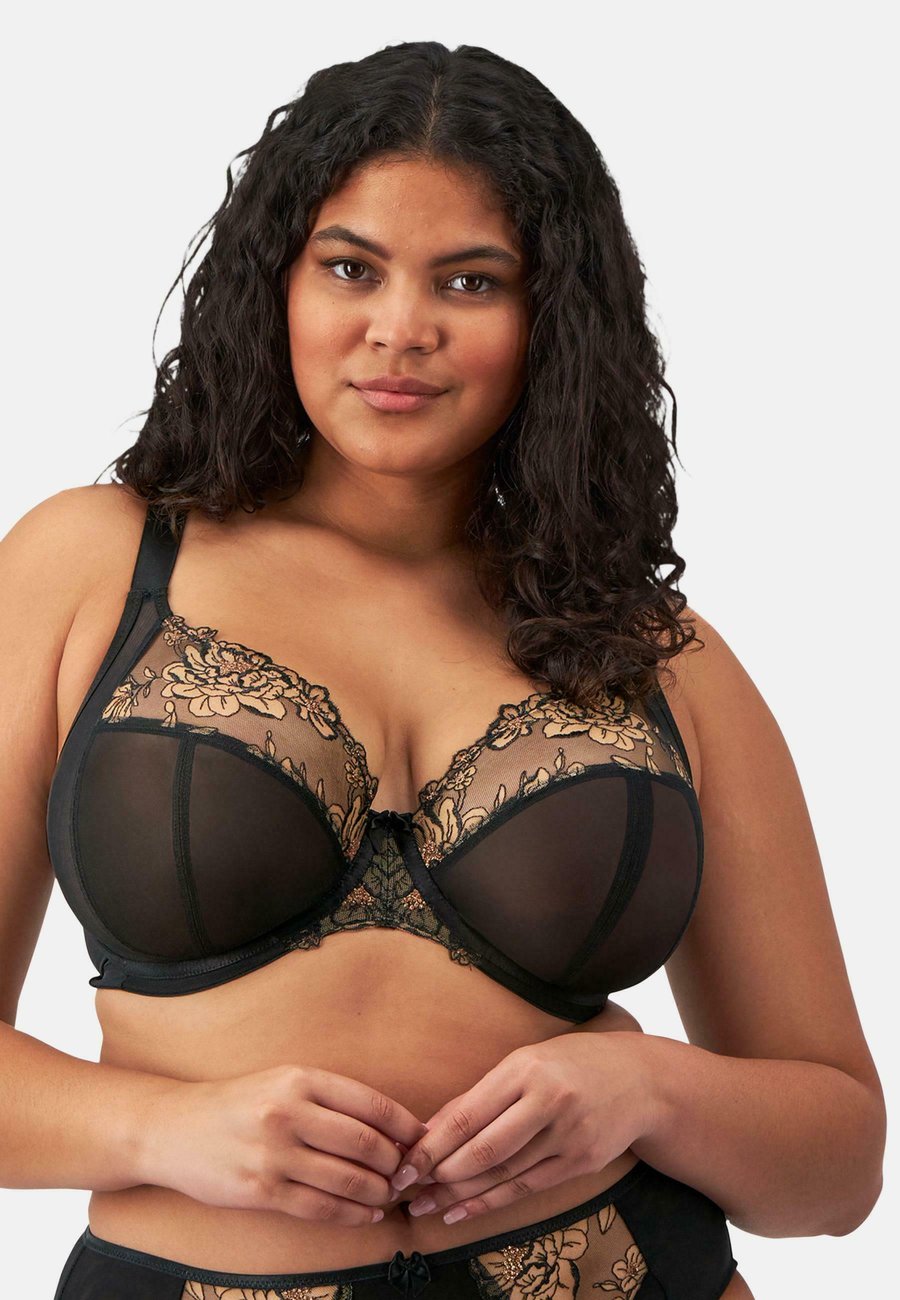 Бюстгальтер Elomi Underwired bra, Black Almond/Black
Бюстгальтер Elomi Underwired bra, Black Almond/Black