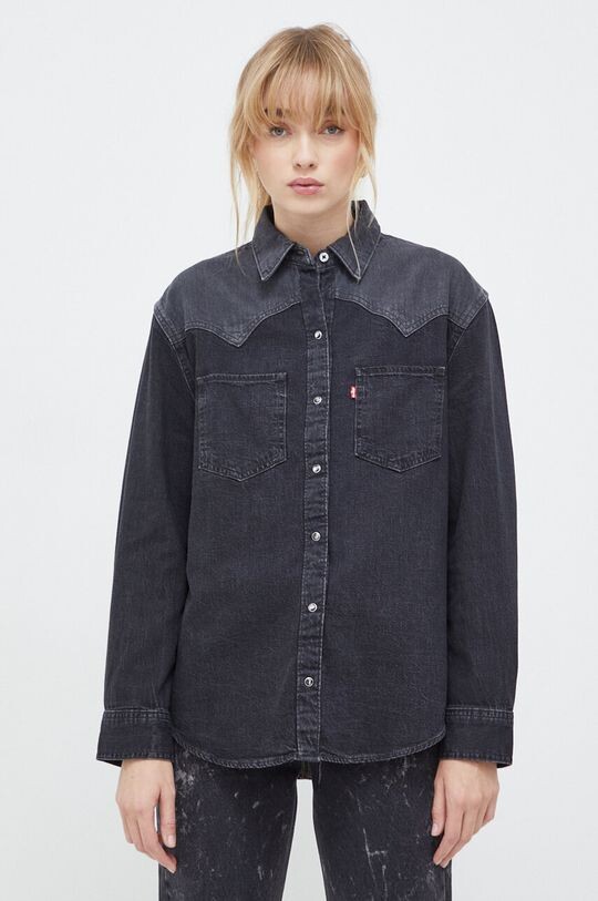 Джинсовая рубашка Levi's, черный
Джинсовая рубашка Levi's, черный