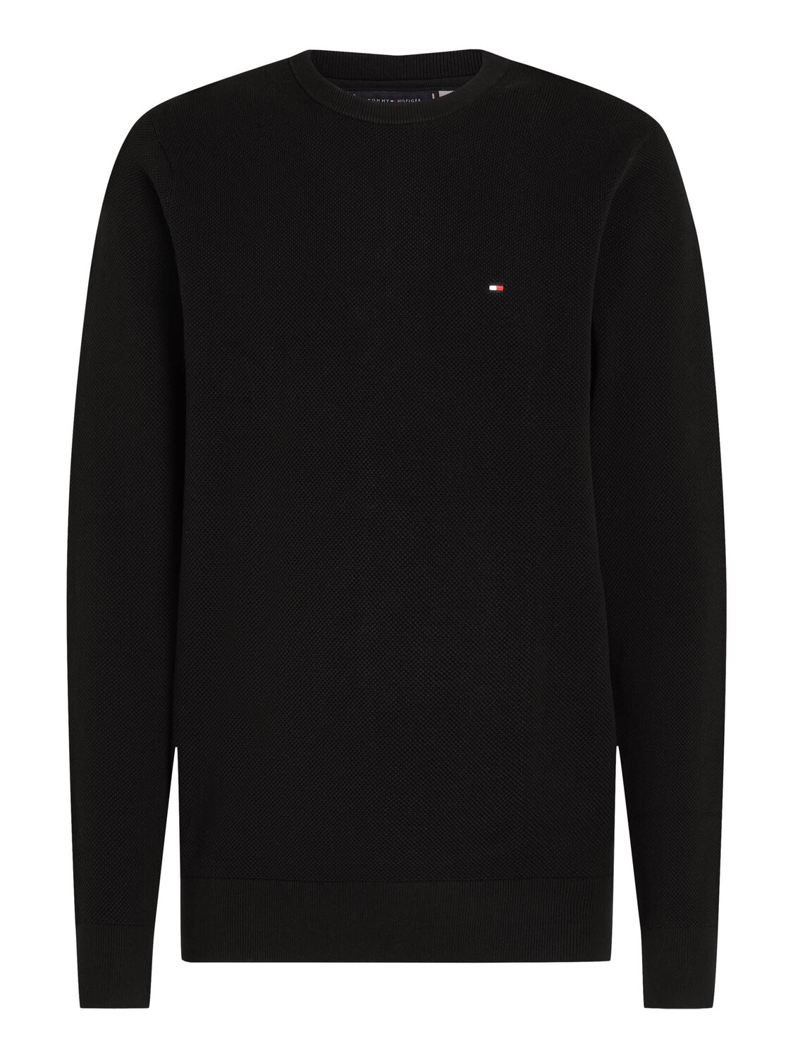 Хлопковый свитер Tommy Hilfiger, черный
Хлопковый свитер Tommy Hilfiger, черный