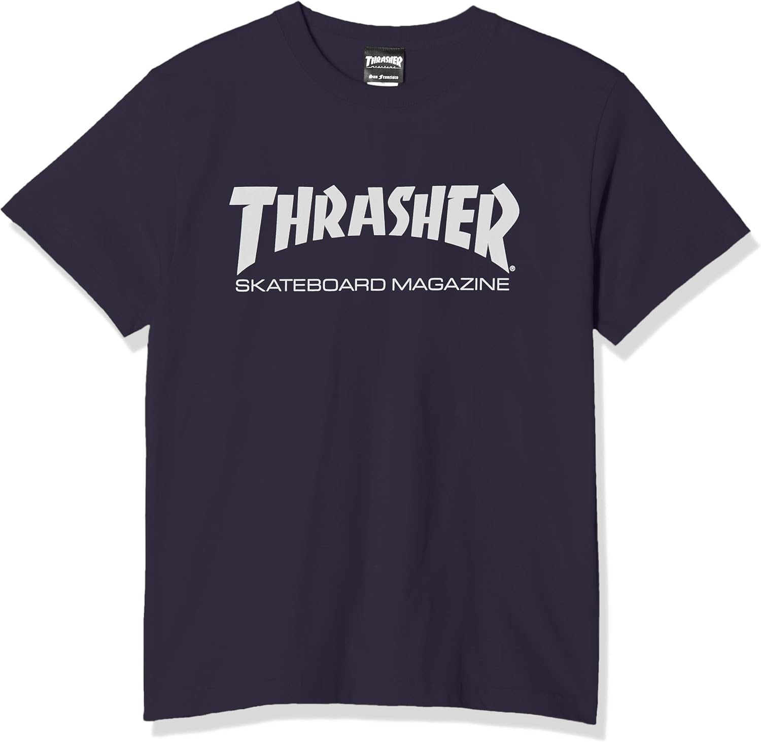 Мужская футболка THRASHER (Thrasher) с коротким рукавом и принтом (TH8101 / MAG LOGO) (TH8101 / MAG LOGO), белый/темно-синий
Мужская футболка THRASHER (Thrasher) с коротким рукавом и принтом (TH8101 / MAG LOGO) (TH8101 / MAG LOGO), белый/темно-синий