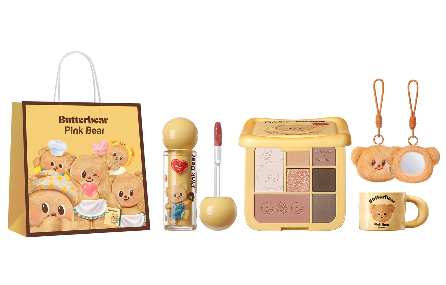 Набор косметики для женщин Pink Bear
Набор косметики для женщин Pink Bear