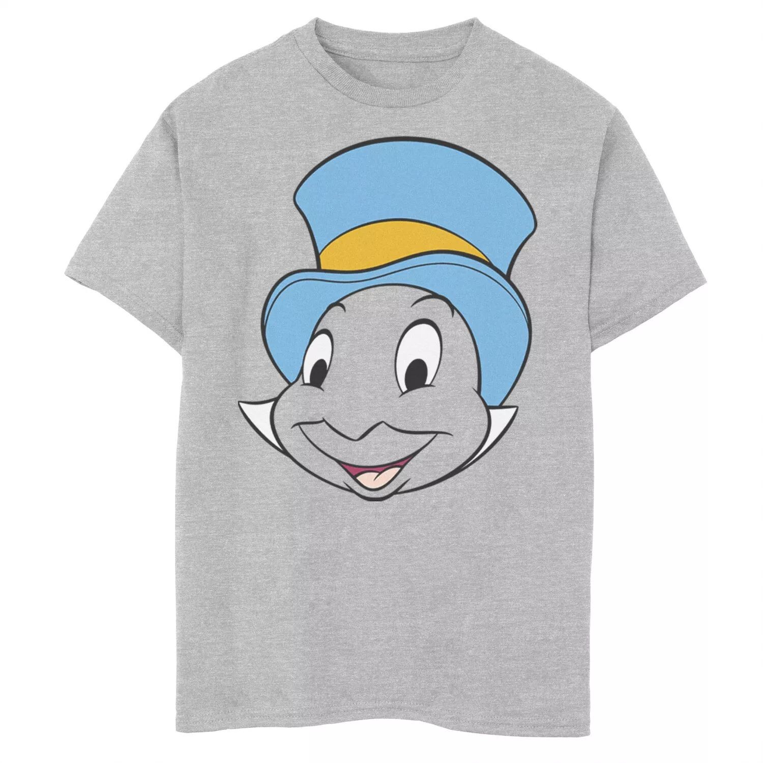 Футболка с изображением большого лица Jiminy Cricket для мальчиков 8–20 Disney's Pinocchio Disney
Футболка с изображением большого лица Jiminy Cricket для мальчиков 8–20 Disney's Pinocchio Disney