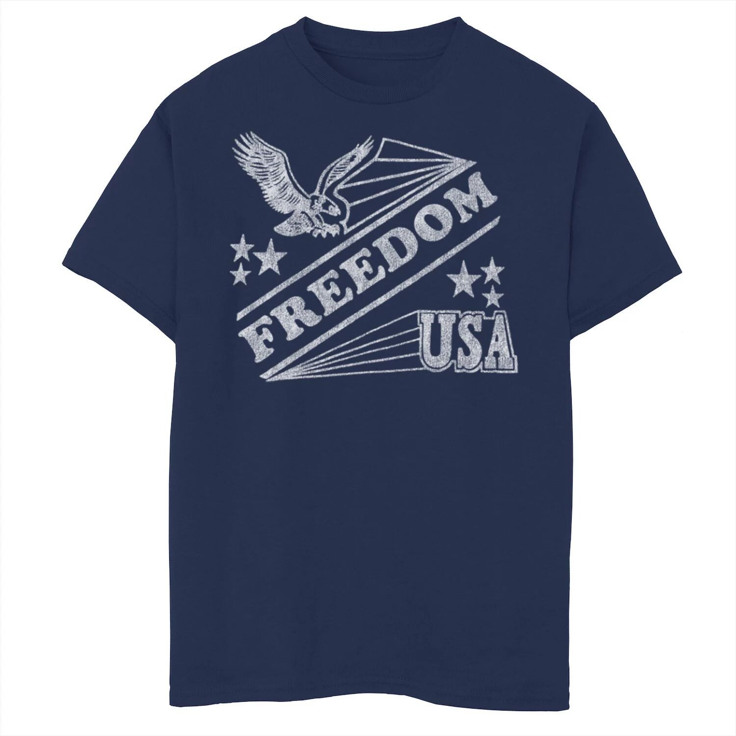 Футболка с рисунком Americana Eagle и Stars Freedom USA для мальчиков 8–20 лет Licensed Character
Футболка с рисунком Americana Eagle и Stars Freedom USA для мальчиков 8–20 лет Licensed Character
