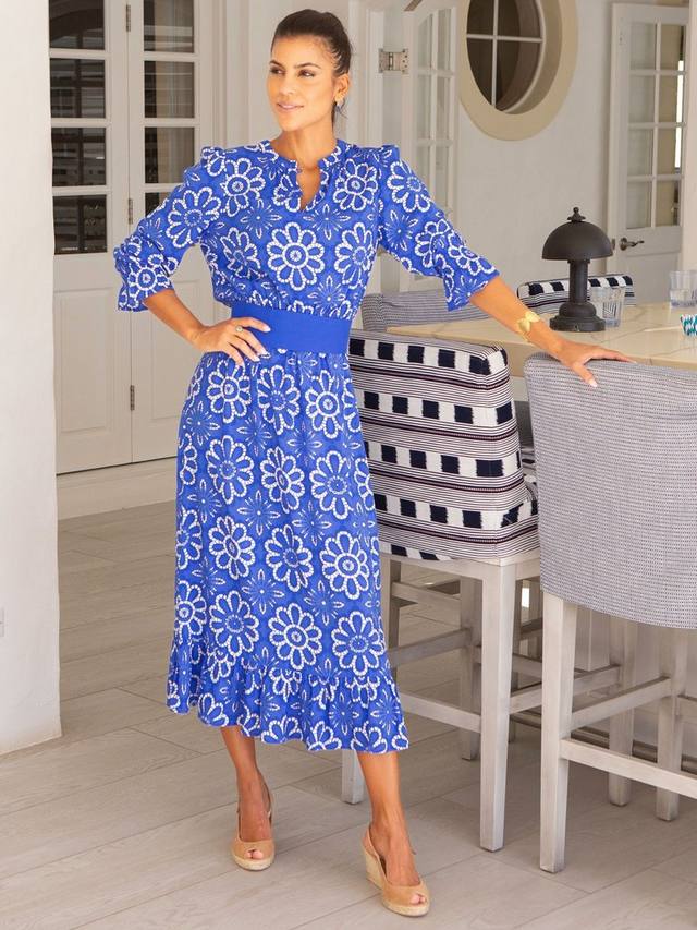 Платье с запахом в цветочек от мэйв Aspiga, цвет Cobalt/White
Платье с запахом в цветочек от мэйв Aspiga, цвет Cobalt/White