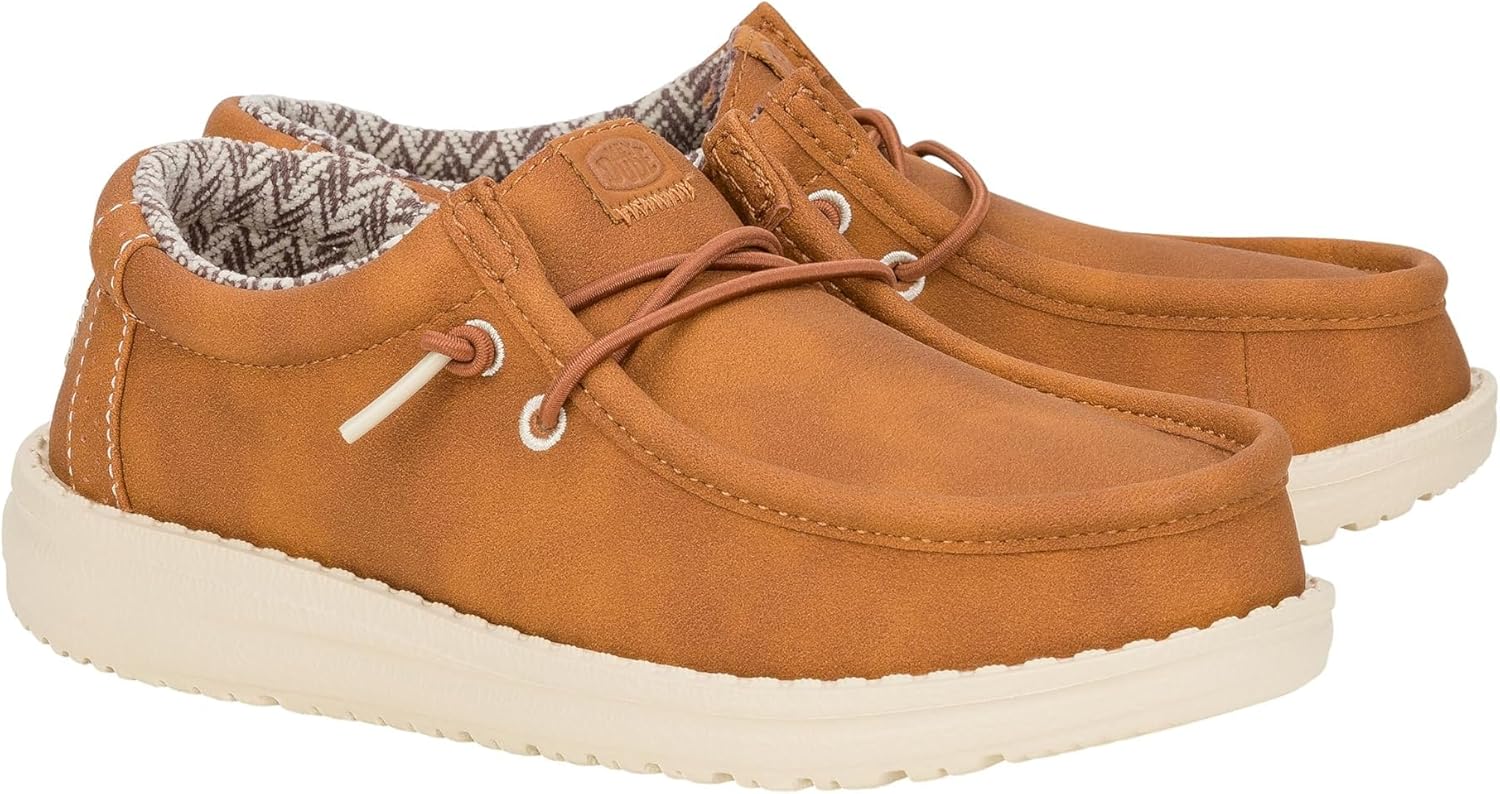 Мокасины HEYDUDE Kids' Wally Classic (для малышей/детей/подростков), Tan
Мокасины HEYDUDE Kids' Wally Classic (для малышей/детей/подростков), Tan