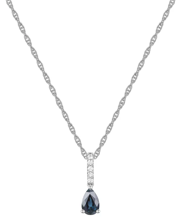 Линейное ожерелье с подвеской длиной 18 дюймов из 14-каратного белого золота с сапфиром (1/2 карата) и бриллиантом (1/20 карата) (также доступно с рубинами и изумрудами) Macy'S, sapphire
Линейное ожерелье с подвеской длиной 18 дюймов из 14-каратного белого золота с сапфиром (1/2 карата) и бриллиантом (1/20 карата) (также доступно с рубинами и изумрудами) Macy'S, sapphire