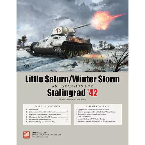 Настольная игра GMT Games Stalingrad '42: Little Saturn/Winter Storm Expansion
Настольная игра GMT Games Stalingrad '42: Little Saturn/Winter Storm Expansion