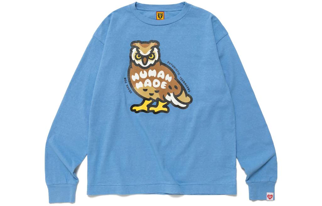 Графический лонгслив HUMAN MADE, синий
Графический лонгслив HUMAN MADE, синий