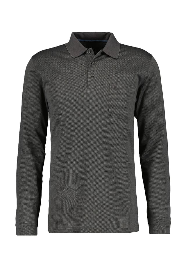 Рубашка с длинными рукавами и хлопковым воротником-поло Ragman, серый
Рубашка с длинными рукавами и хлопковым воротником-поло Ragman, серый
