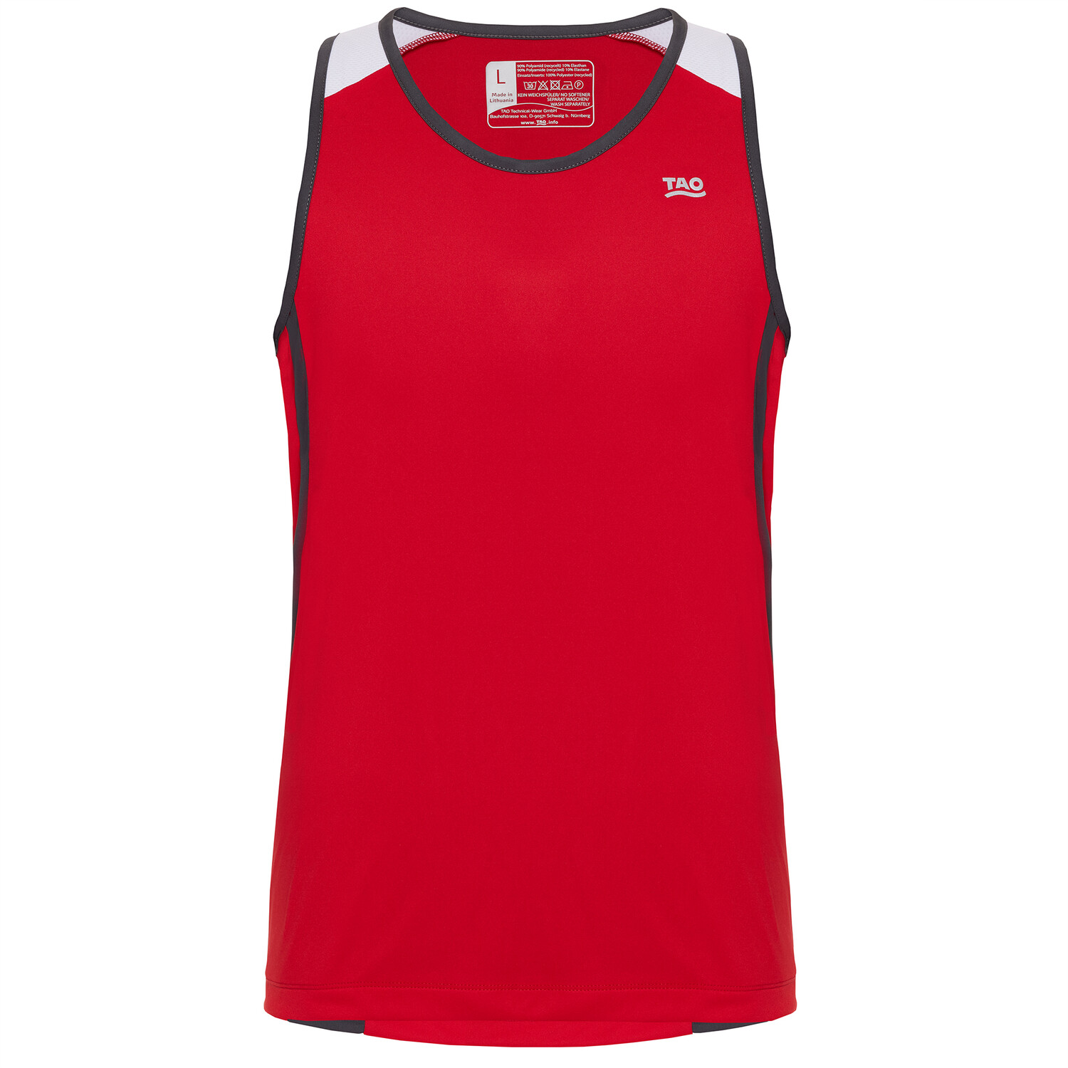 Рубашка TAO Lauftop MIAMI, красный
Рубашка TAO Lauftop MIAMI, красный