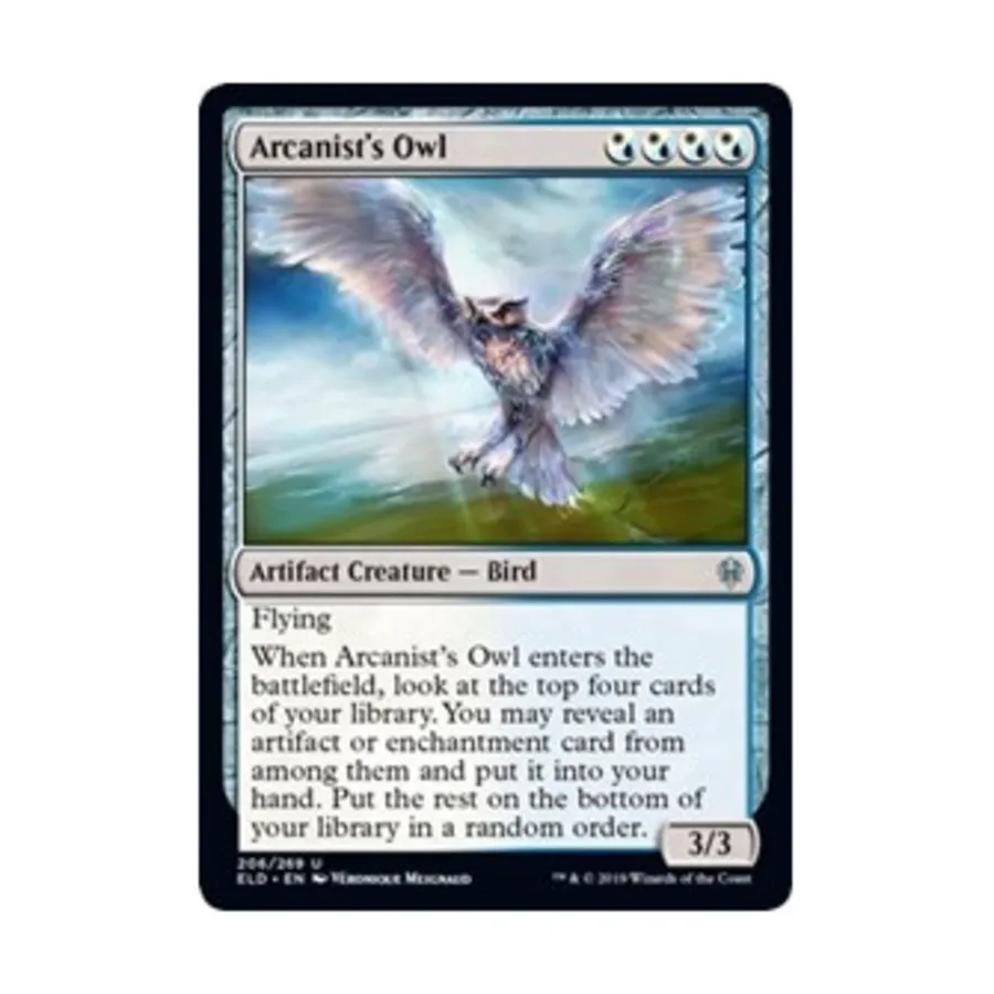 CCG Сова чародея (U), MTG - Throne of Eldraine
CCG Сова чародея (U), MTG - Throne of Eldraine